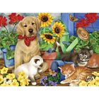 7048126 49418 Bits And Pieces Piece Jigsaw Puzzle Babysitting Puppies 704812494186