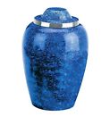 621-6  Elegante Beautifully Crafted Hand Painted Cobalt Blue Alloy 617209001983