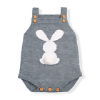 82w280 Mimixiong Baby Knit Rompers Clothes Toddler Jumpsuit Easter 6487992952397