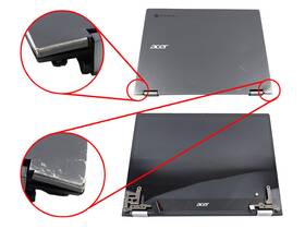 Cp713-3w Acer Lcd Assy Ud Chromebook Spin 713 13.5 Inch Qhd Ips Touch 60hz Assembly Bent Corners
