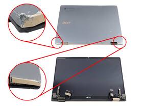 Cp714-2w Acer Lcd Assy Ud Chromebook Spin 714 N22q10 14 Inch Fhd Ips 60hz Assembly Bent Corner