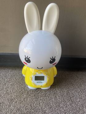 Alilo 343757182316 Big Bunny Early Education Toy Lcd Display Baby Nightlight G7 Yellow