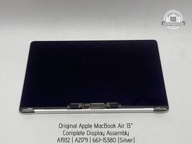 661-15380 Apple Macbook Air A1932 A2179 13 Inch Complete Display Assembly Silver