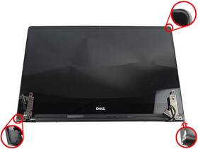 450.0ge03.0021 Dell 054621072731 Inspiron 7590 7591 2-in-1 15.6 Inch 4k Touch Lcd Screen Assembly C7hp5 Dents