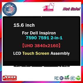 0tcfgp Dell Genuine Uhd 4k Lcd Touch Screen Display Inspiron 15 7590 7591 2-in-1 Tcfgp