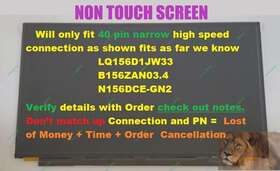 B156zan04.1 Dell 5j07j Genuine Precision 7540 Auo 15.6 Inch Uhd Ahva Lcd Screen