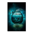 Eb0036-c3047gg Trademark Fine Art Two Lost Souls Artwork By 886511492530