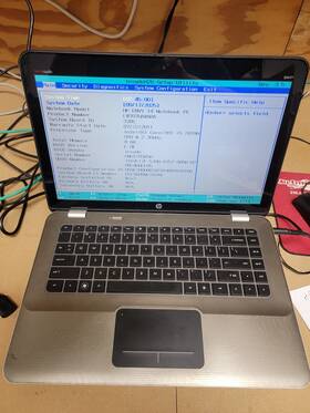 14-2020nr Hp Envy Laptop - Core I5-2410m Cpu 4gb Ram Battery And Hdd Removed