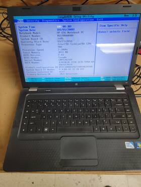 G56-129wm Hp Pavilion Laptop Celeron 900mhz Cpu 3gb Ram - Battery And Hdd Removed G56-129wm Hp Pavilion Laptop Celeron 900mhz Cpu 3gb Ram - Battery And Hdd Removed