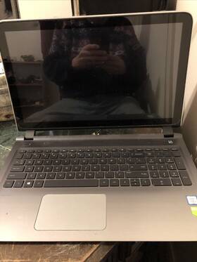 Hq-tre71025 Hp Hp-71025 Laptop 15 Inch Good Screen And Keyboard