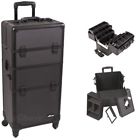 I3461dtab Sunrise Black Dot Wheels Professional Rolling Aluminum Cosmetic 8100260203127