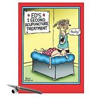 J8541 Nobleworks Humorous Get Well Soon Card Funny Porcupine 745469585414