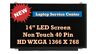 Lsc11252 Unbranded Fru Wxga Hd Slim Lcd Led Display Screen