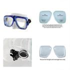 Nearsight-6.0 Mk245op250 Promate Optical Corrective Scuba Snorkeling Mask Blue Free