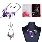 Moxeay Jewelry Womens Vintage Crystal Rhinestone Leaves Bib 634320047478