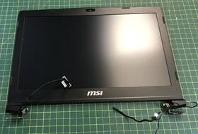 Gs43vr Msi 6re 14 Lcd Matte Fhd Screen Complete Assembly Display Read #ca513
