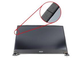 K1n-3040322-h36 Msi Sword 15 A12ue 15.6 Inch Fhd Ips Non-touch 144hz Lcd Assembly Cracked Bezel