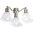 P2623-09 Progress Lighting Fan Light Kit Brushed Nickel 692620070107 P2623-09 Progress Lighting Fan Light Kit Brushed Nickel 692620070107