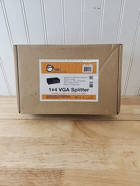 Ce-vg0d11-s1 Siig 1x4 Vga Splitter Distribution Amplifier 1920x1440 1 In 4 Out