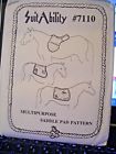 Suitability7110 Suitability Saddle Pad Multipurpose Equestrian Sewing Pattern Only Uncut