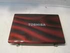 X205 Toshiba Satellite Complete Screen Assembly Red Black Free Ship