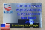 Lenovo 5D11S19775 16" Wqxga 240HZ Non Touch Laptop Oled Screen. Fixed Price $303.99.