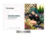 Viewsonic Hatsune Display 23.8 In. Wide Full Hd 5MS 2WX2 VA2456-MIKU. Fixed Price $299.80.