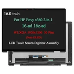 Wuxga Lcd Touch Screen Display For Hp Envy X360 2-IN-1 16-AD0013DX 16-AD0023DX. Fixed Price $145.00.