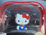 Sanrio Hello Kitty Vinyl Zippered Pouch. Fixed Price $12.99.