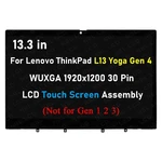 5M11H62176 For Lenovo Thinkpad L13 Yoga Gen 4 Wuxga Lcd Touch Screen W/ Bezel. Fixed Price $139.00.