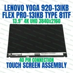 5D10P54227 13.9" Lenovo Yoga 920-13IKB 80Y7 80Y8 Lcd Touch Screen Replacement. Fixed Price $182.00.