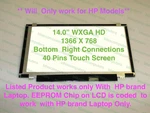 L14350-001 B140XTK01.2 HW:0A FW:1 Sps-raw Panel Lcd 14" Hd Bv Led Small. Fixed Price $80.00.