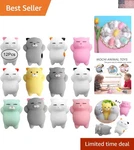Educational Mochi Toys Set - 12 Pcs For Imaginative Play And Stress Relief. Fixed Price $23.99.