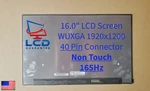5D11F50180 Lenovo 16" Wuxga Fhd+ Non-touch Replacement Lcd Laptop Screen Panel. Fixed Price $113.99.