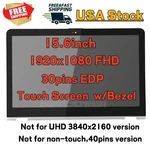 15" For Hp Envy X360 15-AQ273CL Lcd Display Touch Screen Assembly LP156WF6-SPL2. Fixed Price $107.00.