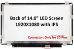 New 14.0 Inch Screen Compatible With B140HTN01.4 Also Fit B140HTN01.B Ips Fhd. Fixed Price $50.90.