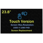 23.8" For Dell Optiplex 7400 Fhd 1920X1080 30 Pin Lcd Display Touch Screen Panel. Fixed Price $199.00.