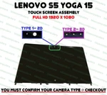 15.6" Fhd Lcd Screen Touch Assembly Lenovo Thinkpad Yoga Fru 00JT254. Fixed Price $120.00.