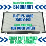 Hp Elitebook 806862-005 Lcd Led Screen 14" Qhd Uwva Anti-glare Display Panel. Fixed Price $101.17.