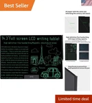 Effortless Writing With 14.3-INCH Bezel-less Lcd Tablet Perfect Students. Fixed Price $48.59.