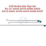 Lot Of Lcd Double Side Adhesive Strip Sticker Tape Set Macbook Pro A3185 A3434. Fixed Price $29.99.