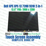 Dell Xps 9310 White 13.4" Fhd Lcd Display Touch Screen Assembly Complete. Fixed Price $206.97.