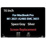 Lcd Screen Replacement For Apple Macbook Pro A2485 16" 2021 661-21968 661-21969. Fixed Price $509.00.