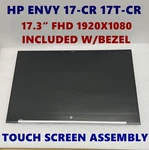 Hp Envy 17T-CR100 17T-CR0000 Display Touch Screen 17.3" Fhd N13553-001 W/bezel. Fixed Price $279.69.