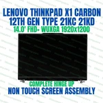 5M11N61052 Lenovo Thinkpad X1 Carbon 12TH Gen Non Touch Screen Assembly. Fixed Price $420.00.