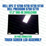 Oem Dell Precision 5770 17" Uhd+ Touch Screen Assembly 02H5C1. Fixed Price $320.00.