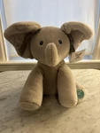 Baby Gund Flappy The Elephant Animated Plush Singing Moving Ears Gray Toy 12". Fixed Price $14.99.