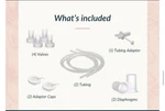 Ameda Spare Kit Replacement Breast Pump Parts/ Work W/all. Fixed Price $12.77.