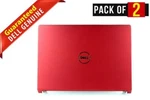 Lot 2 Genuine Dell Studio 15.4" 1535 1536 1537 Lcd Back Cover W/hinges Red P641X. Fixed Price $26.95.