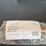 Pampered Chef Teak Cooking Spoon Solid Wood Handle Brown Model 2002. Fixed Price $23.00.